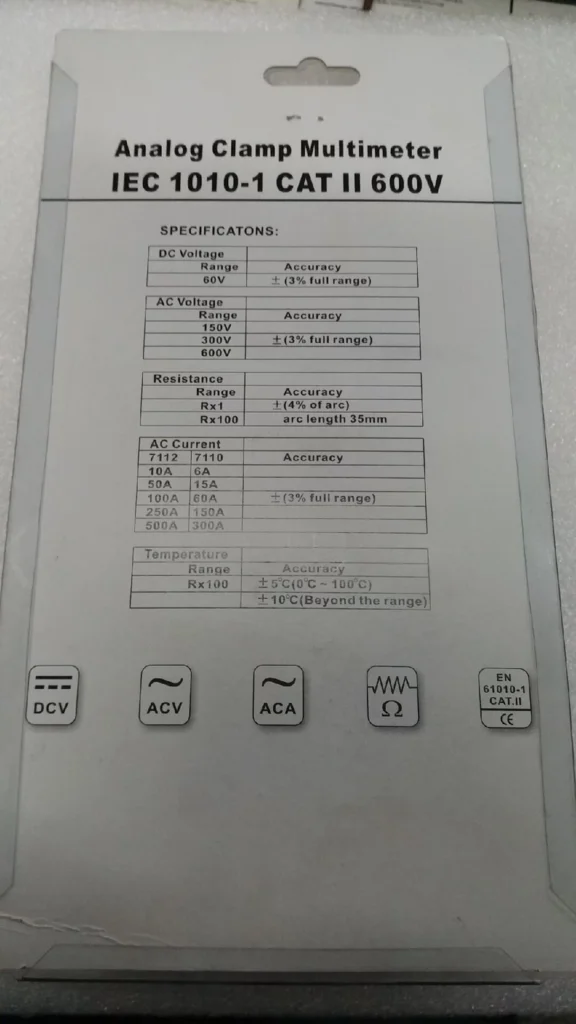COM 7110 Clamp Meter thumbnail