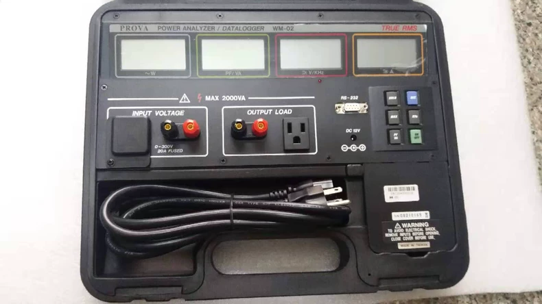TES WM-02 Power Analyzer