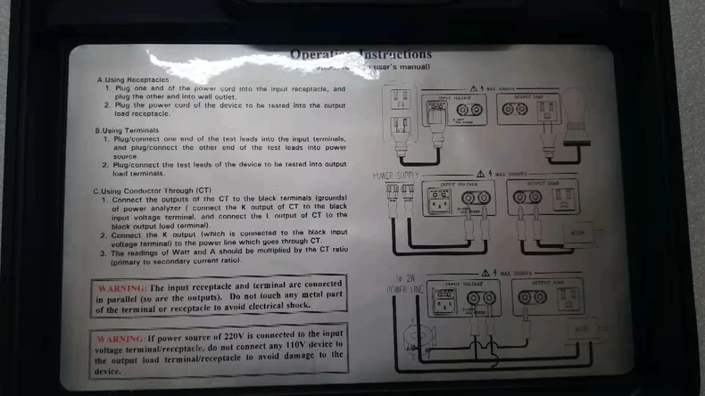 TES WM-02 Power Analyzer thumbnail