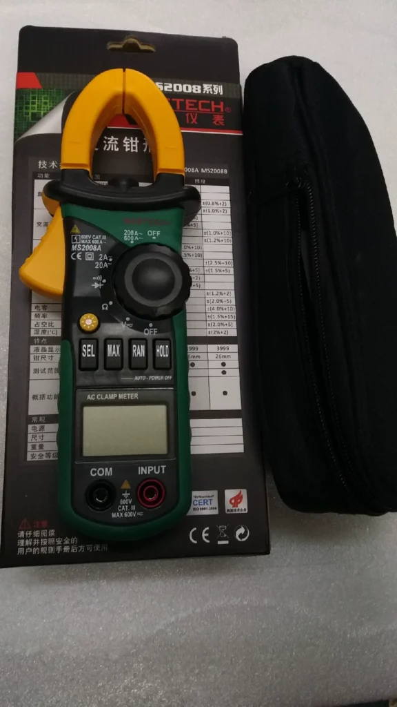 MS2008A OFF Clamp Meter