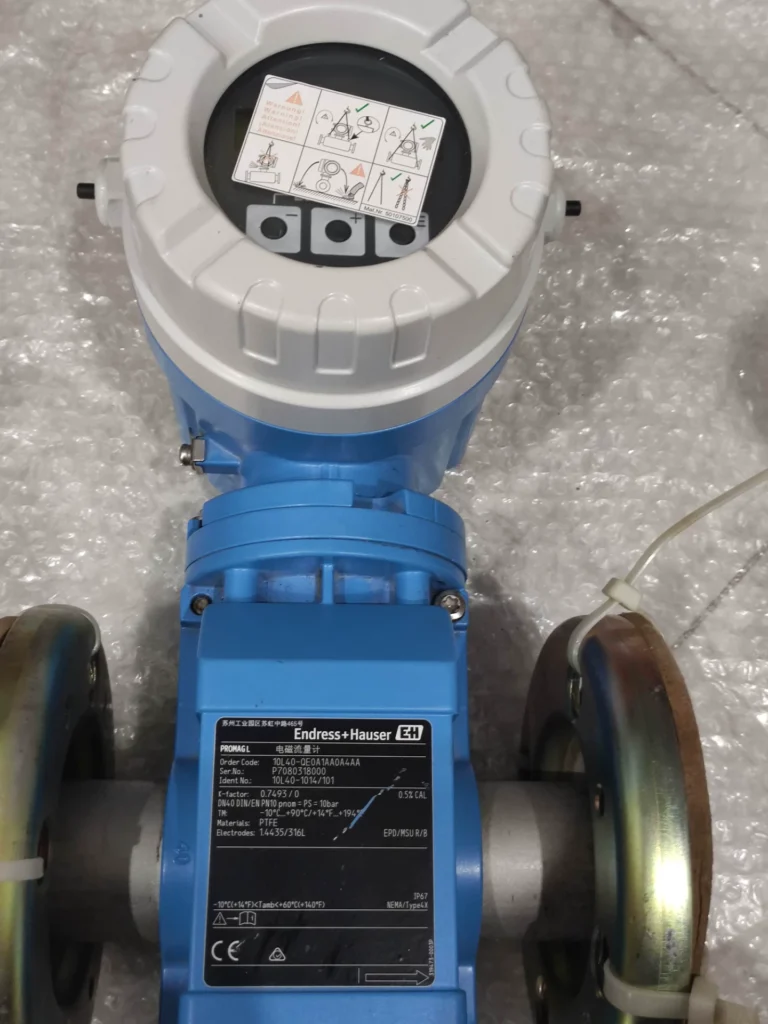 Endress+Hauser 10L40-QE0A1AA0A4AA Electromagnetic Flow Meter