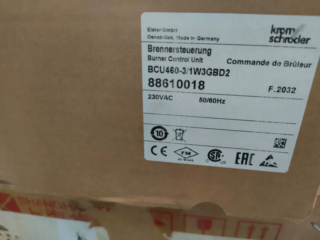 Kromschroder BCU460-3/1W3GBD2 Burner Control Unit thumbnail