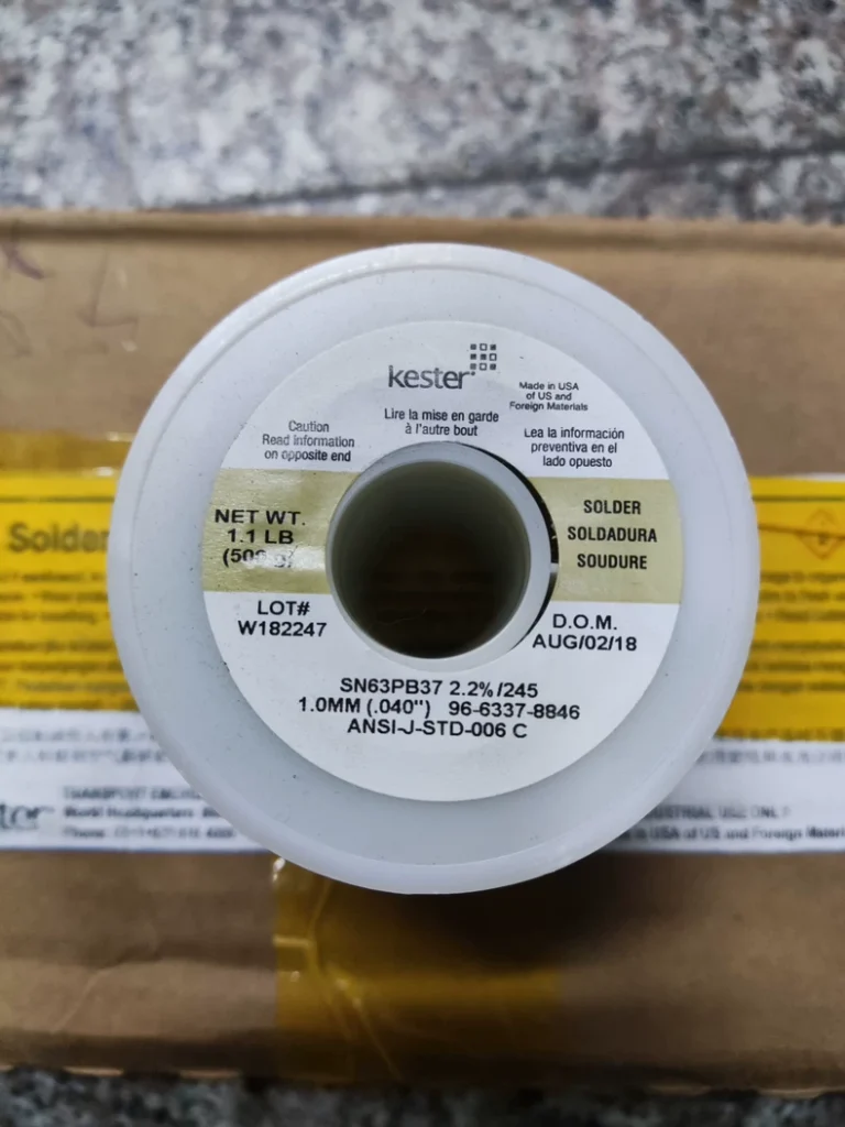 KESTER SN63/PB37 Solder Wire