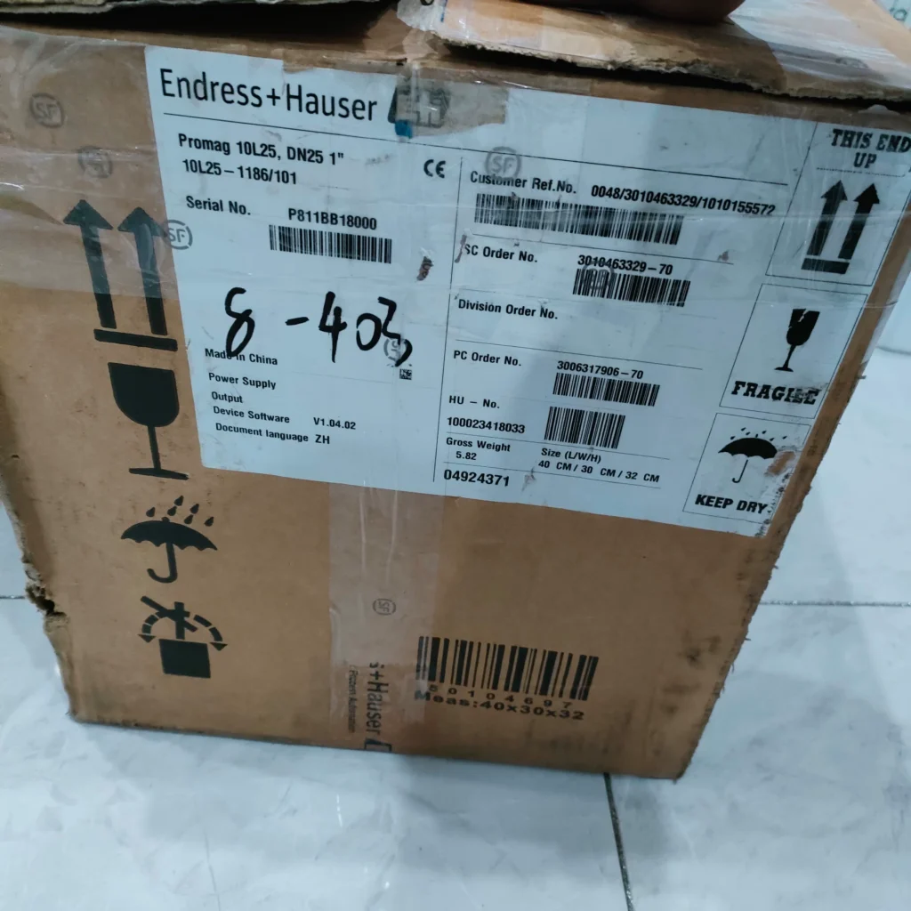 Endress+Hauser 10L25 Electromagnetic Flow Meter thumbnail