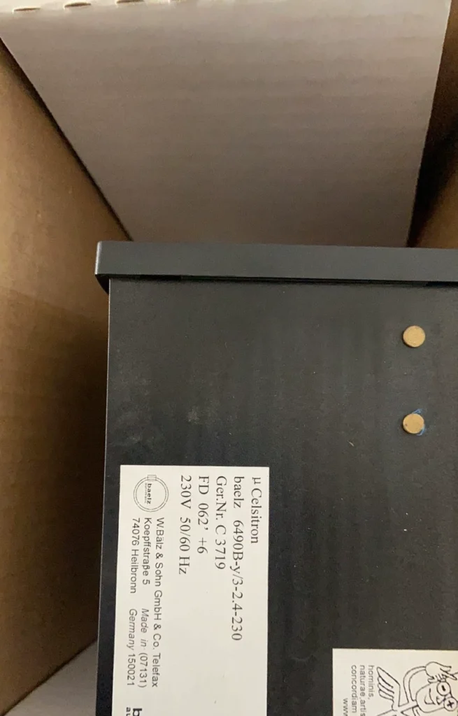 Baelz 6490B-Y Temperature Controller thumbnail