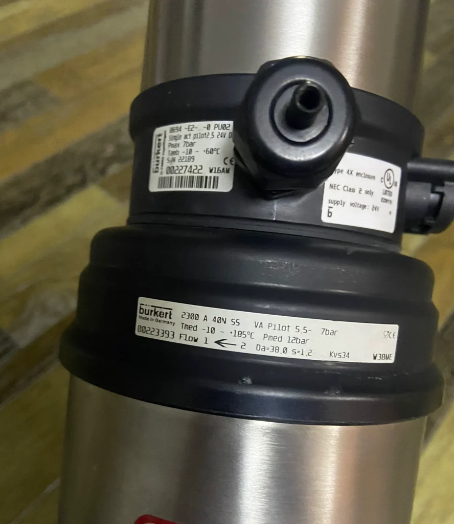 Burkert 2300 DN40 Valve thumbnail
