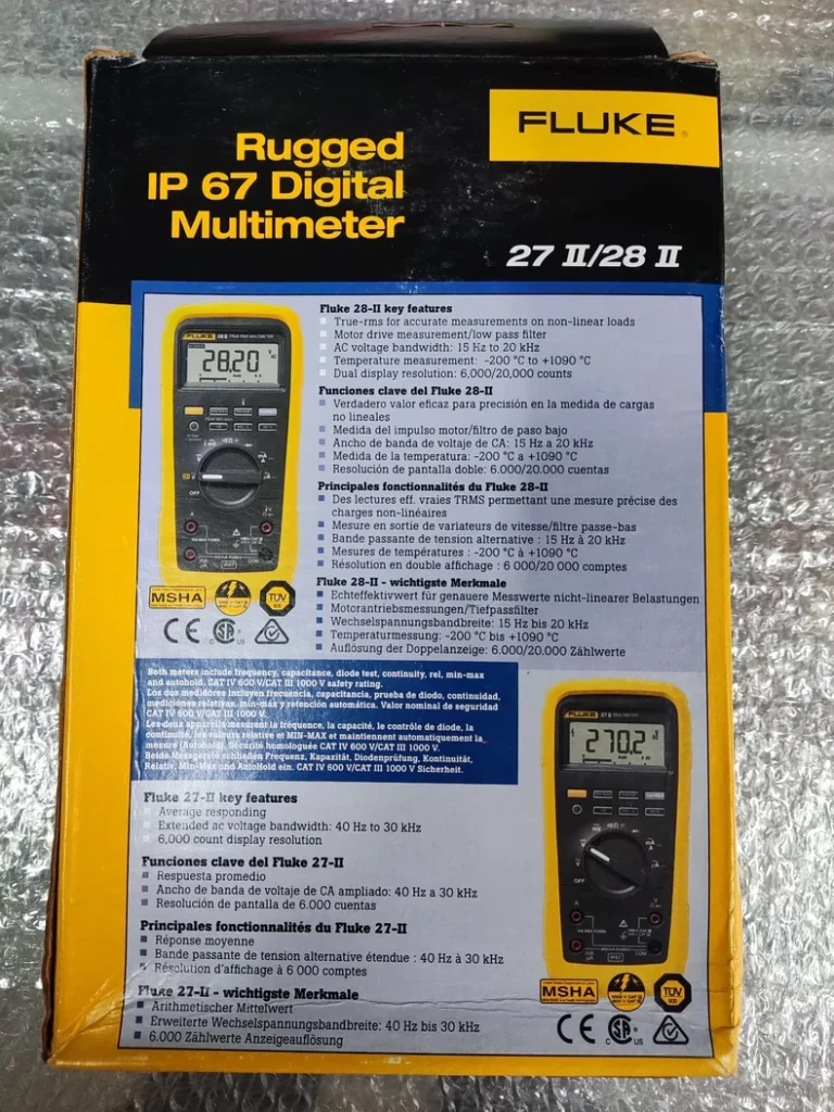FLUKE 28-II Rugged Digital Multimeter thumbnail