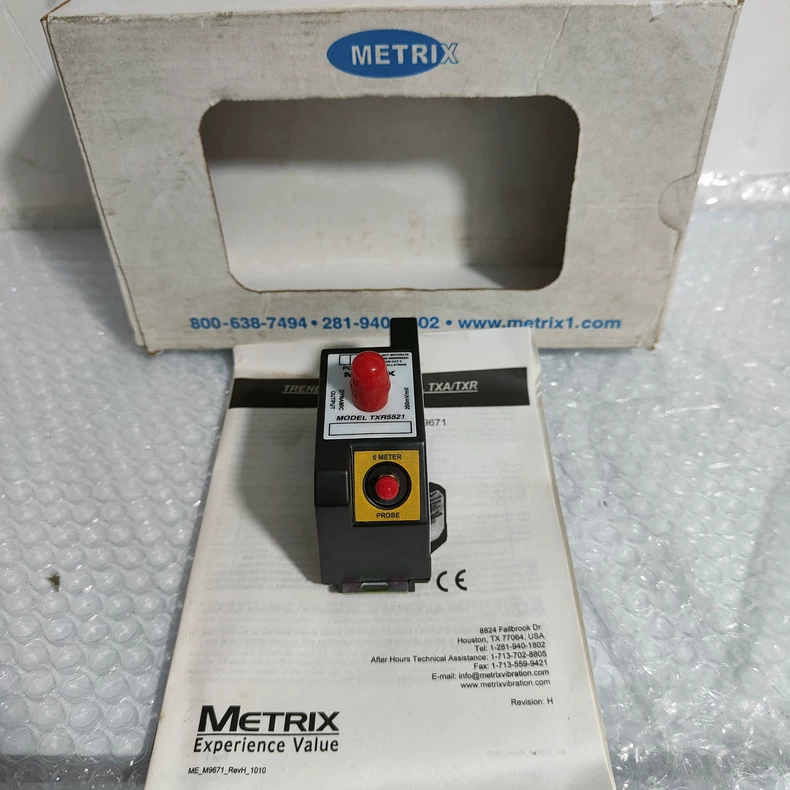 Metrix TXA/TXR Vibration Sensor