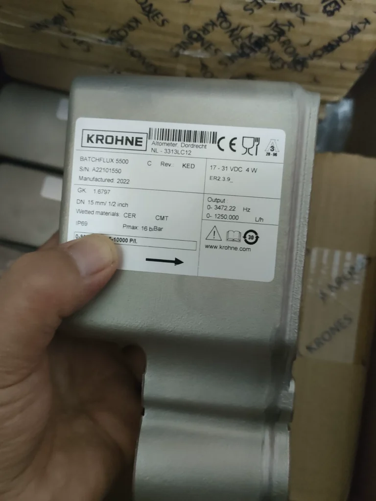 KROHNE BATCHFLUX 5500 Flow Meter thumbnail