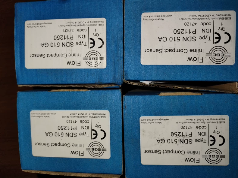 EGE SDN 510 GA Flow Meter