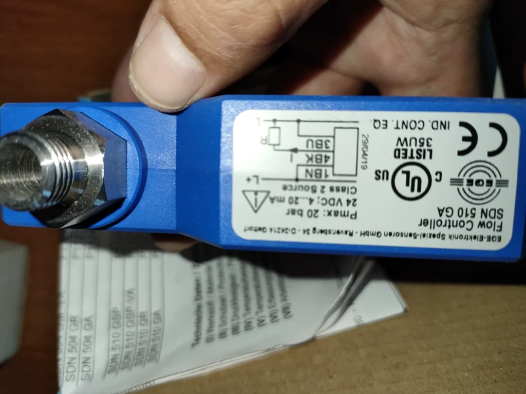 EGE SDN 510 GA Flow Meter thumbnail