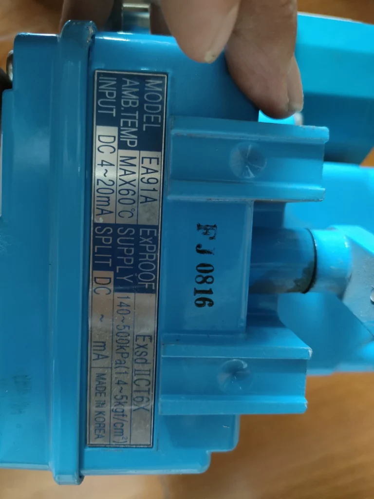 Motoyama EA91A Electro-Pneumatic Positioner thumbnail