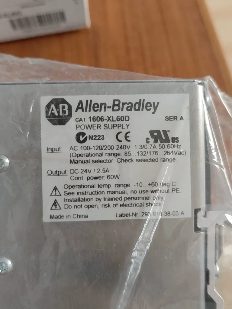 AB XL60D Power Supply thumbnail