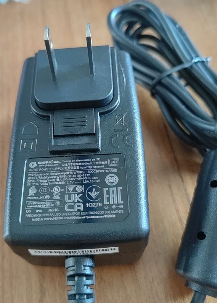 Glob Tek GT-46180-1812 Power Adapter thumbnail