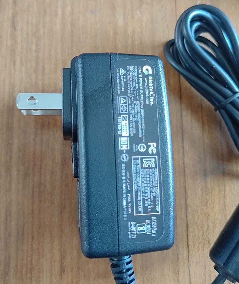 Glob Tek GT-46180-1812 Power Adapter thumbnail