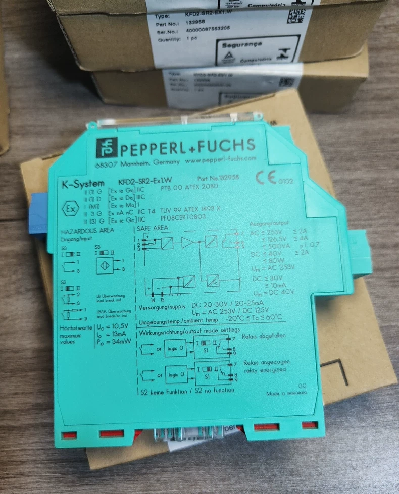 Pepperl+Fuchs KFD2-SR2-EX1.W Switch