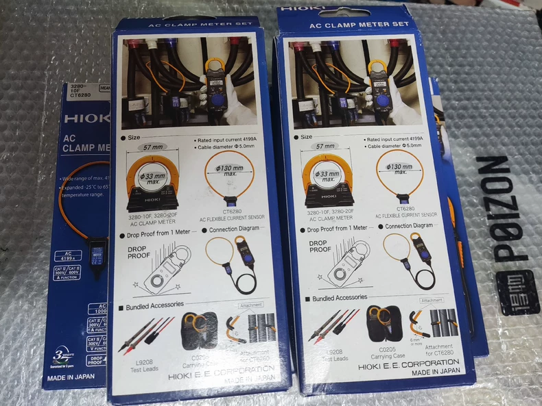 HIOKI CT6280 AC Flexible Current Sensor thumbnail