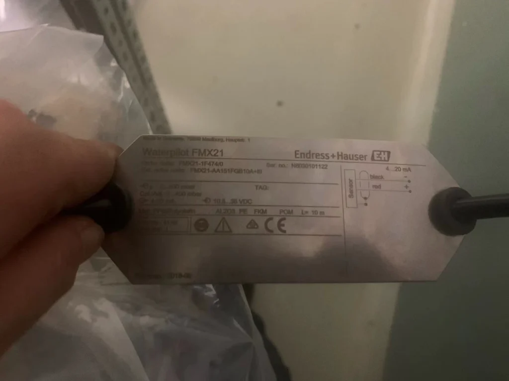 Endress+Hauser FMX21 Sensor