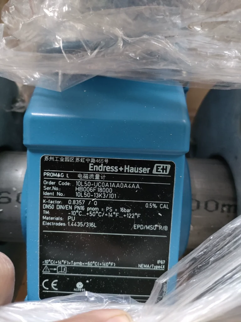 Endress+Hauser 10L50 Electromagnetic Flow Meter thumbnail