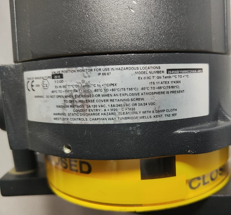 Westlock 2649ABYN00022AAA-AR2 Sensor thumbnail