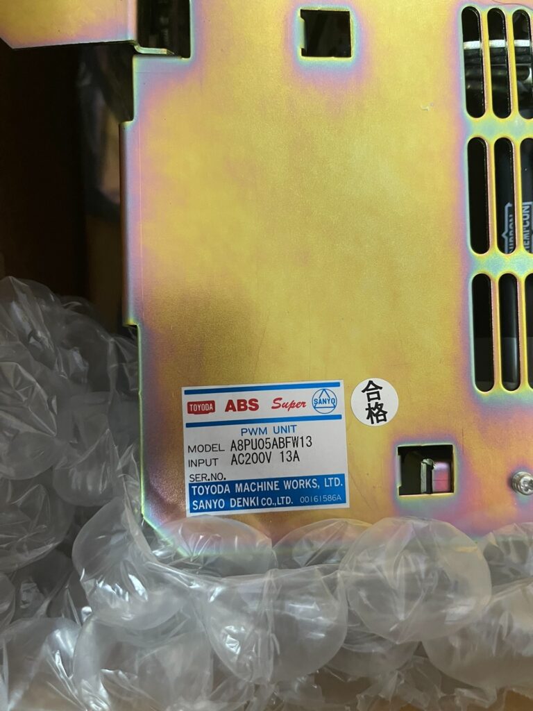 Toyoda A8PU05ABFW13 Controller