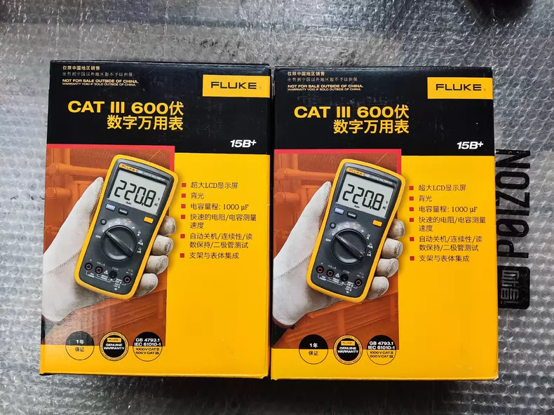 FLUKE 15B+ Multimeter thumbnail