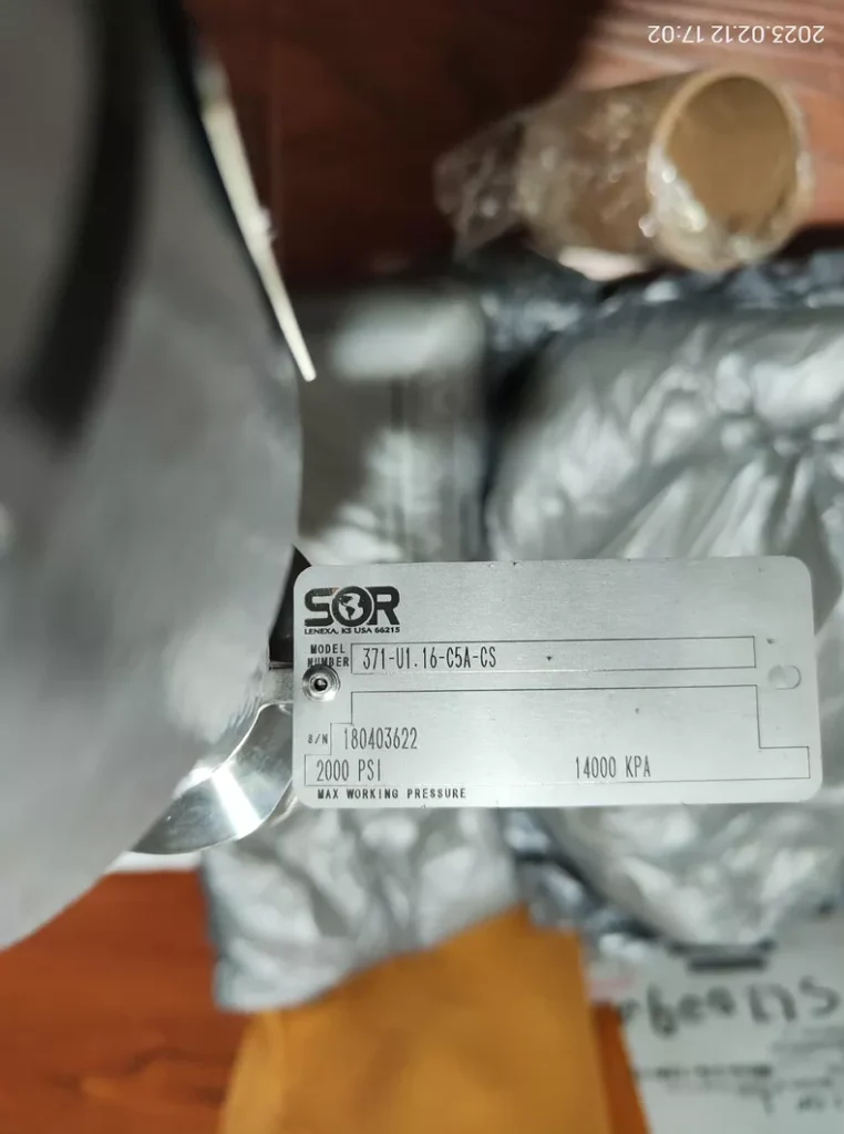 SOR 701K1-U-P6-C-CS Level Instrument