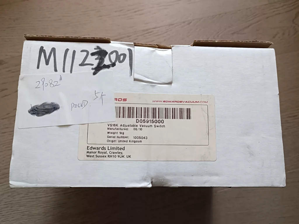 Edwards D05915000 Switch