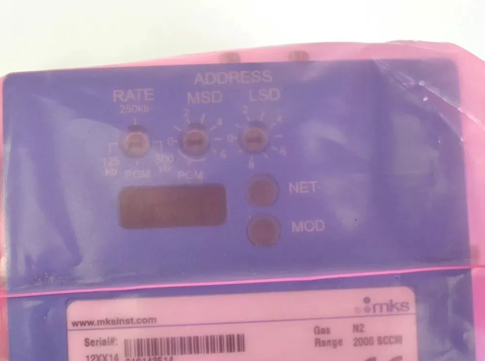 MKS Instruments DLT2A223163R210 Mass Flow Controller thumbnail