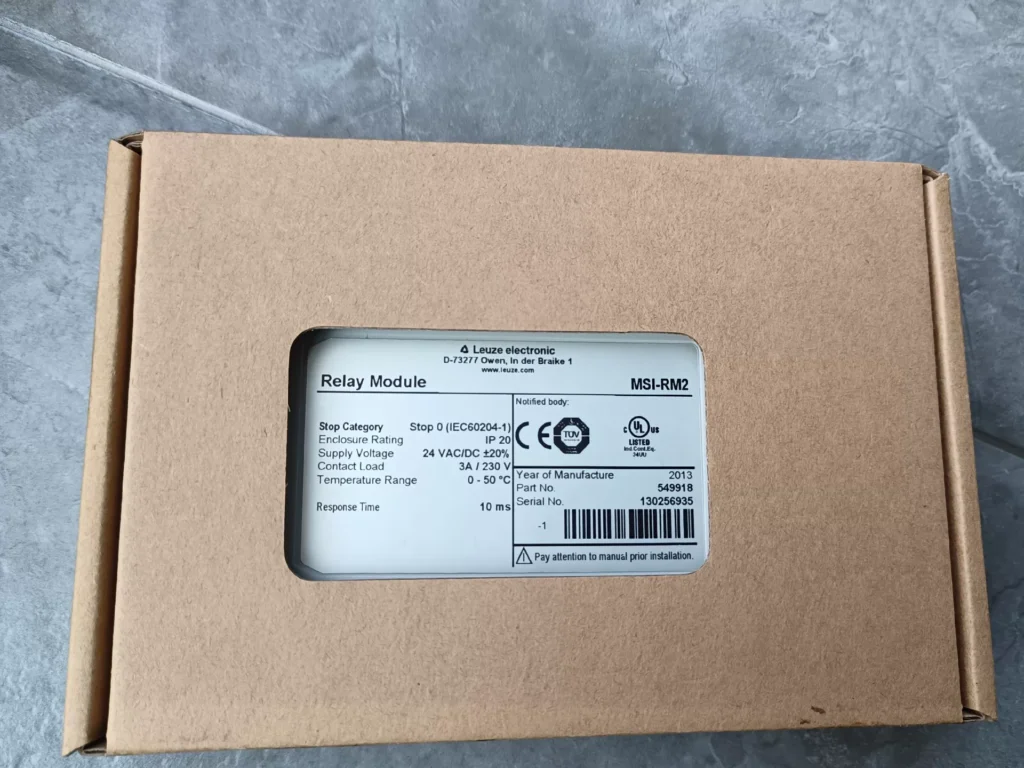 Leuze MSI-RM2 Safety Relay