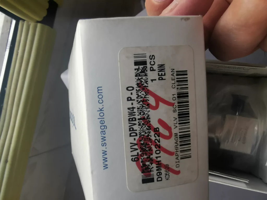 Swagelok 6LVV-DPVBW4-P-0 Valve