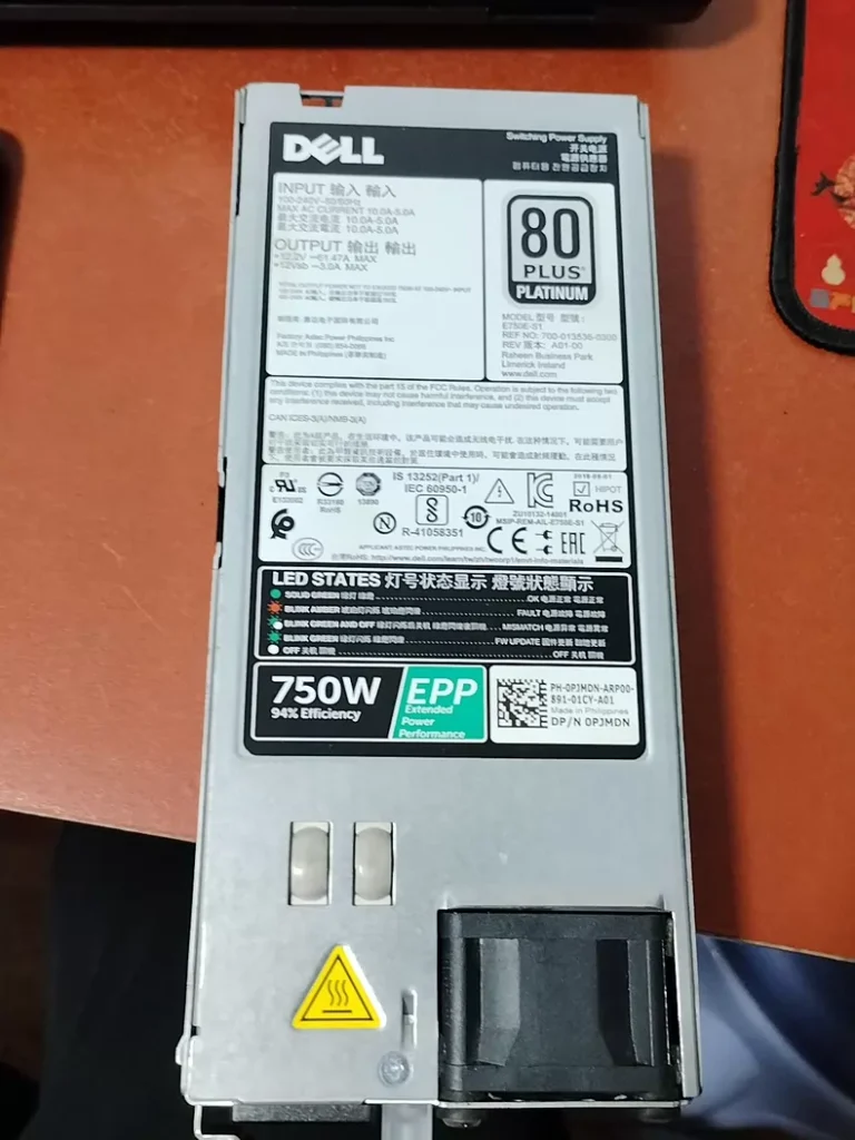 DELL E750E-S1 Power Supply