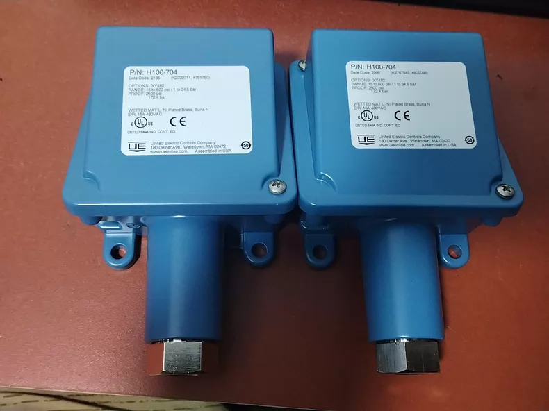 UNITED ELECTRIC H100-704 Pressure Switch