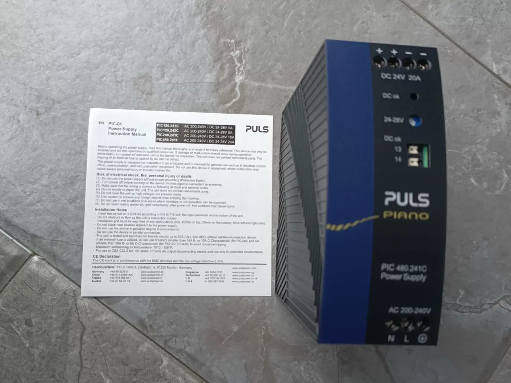 PULS PIC480.241C Power Supply Module thumbnail