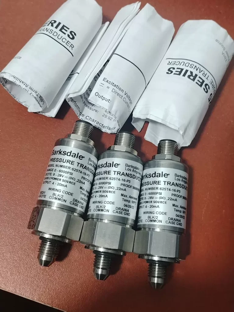 Barksdale 625T4-16-P3 Pressure Transmitter