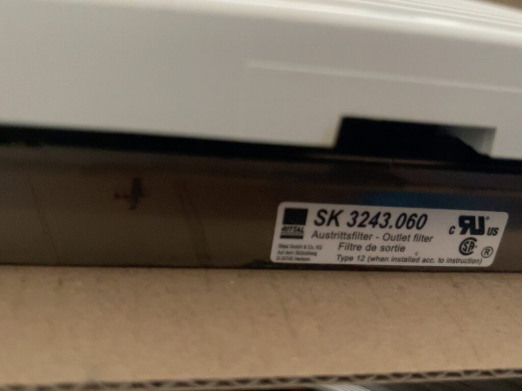 RITTAL SK 3243.060 Outlet Filter thumbnail
