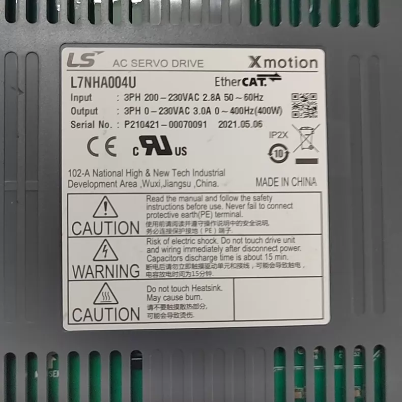LS L7NHA004U Motor Drive