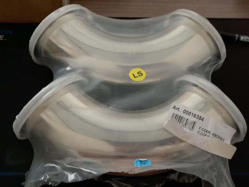 TASSALINI K2C76.6LS Sanitary Elbow