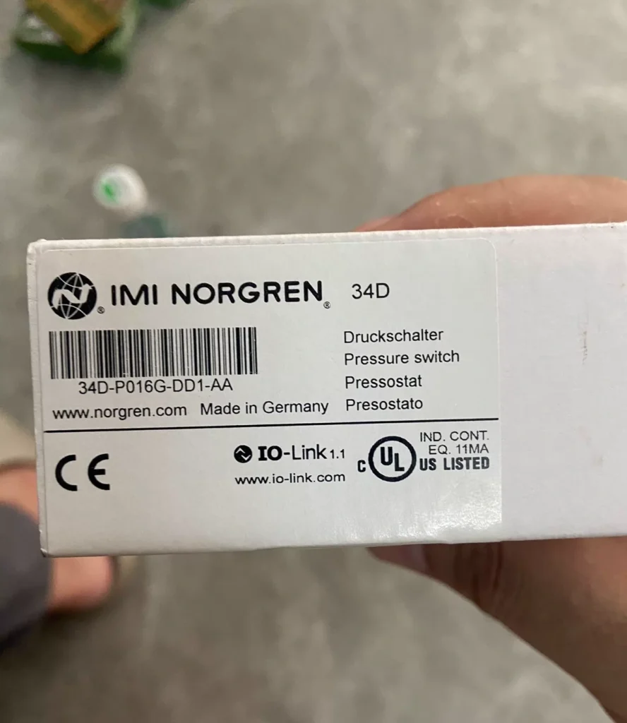 IMI Norgren NORGREN34D-P016G-DD1-AA Pressure Sensor thumbnail