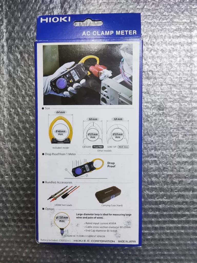 HIOKI CM3281 AC Clamp Meter thumbnail