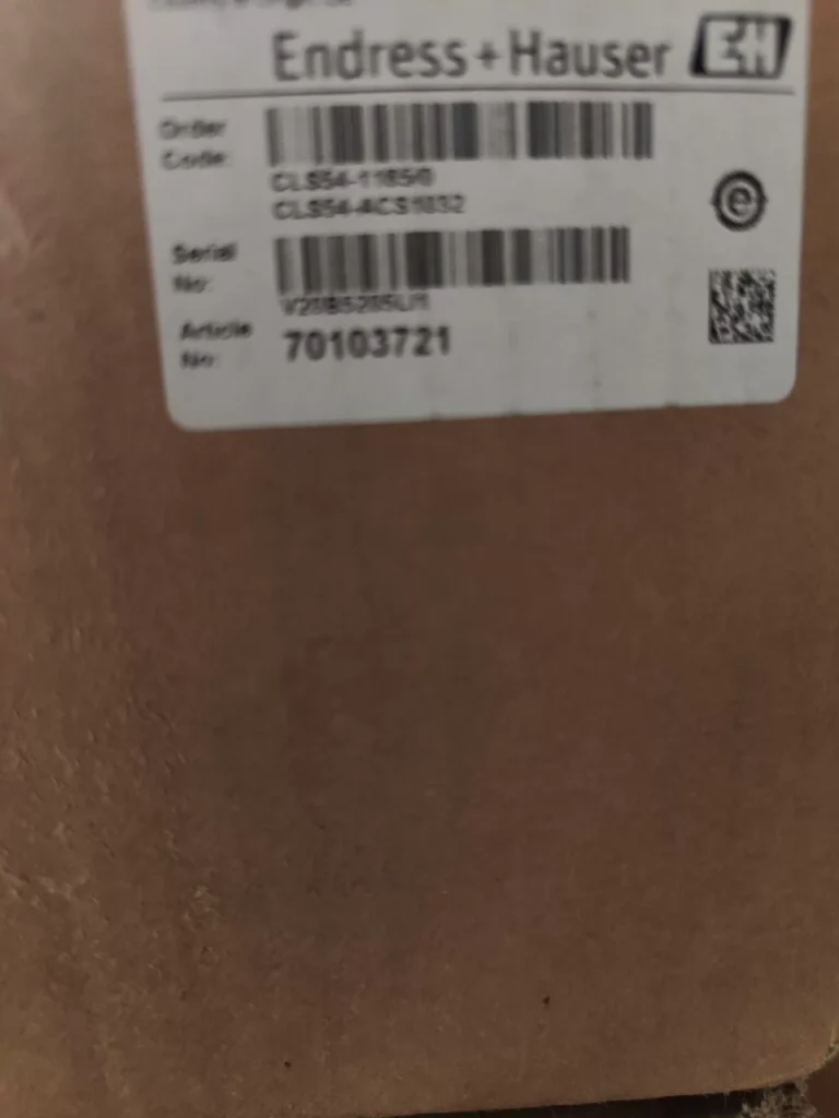 Endress+Hauser CLS54 Sensor thumbnail
