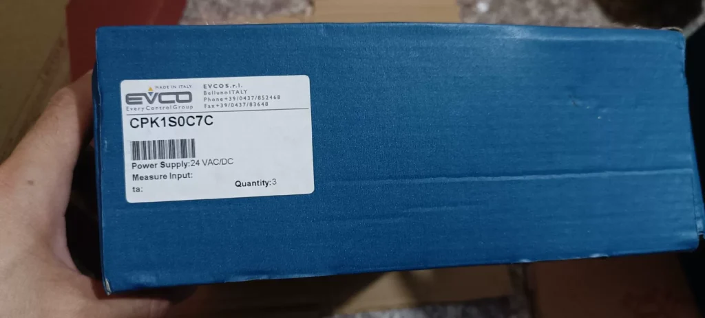 EVCO CPK1S0C7C Controller thumbnail