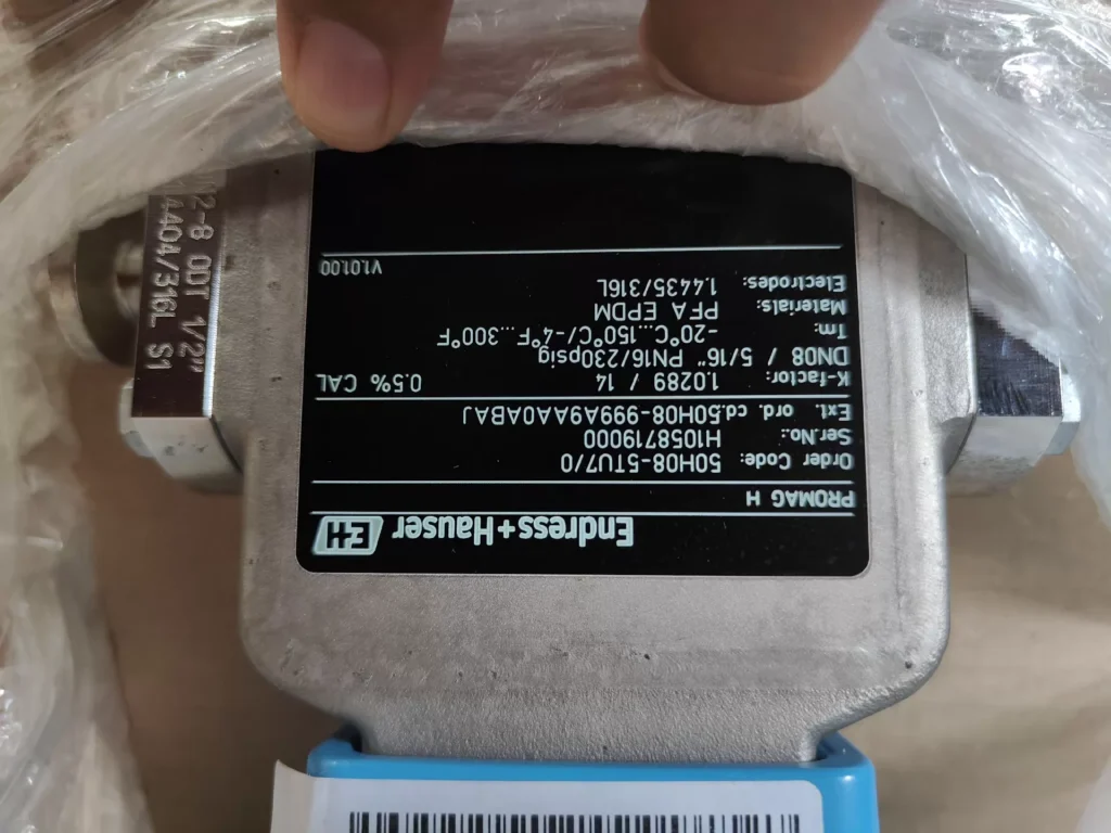 Endress+Hauser DN08 Electromagnetic Flow Meter thumbnail