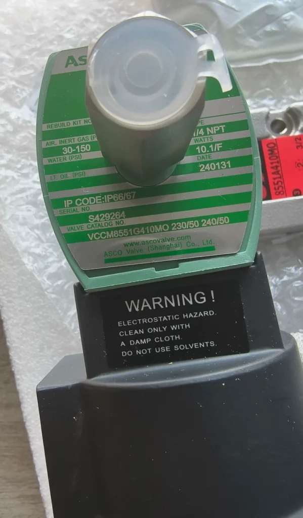 ASCO VCCM8551G410MO Valve