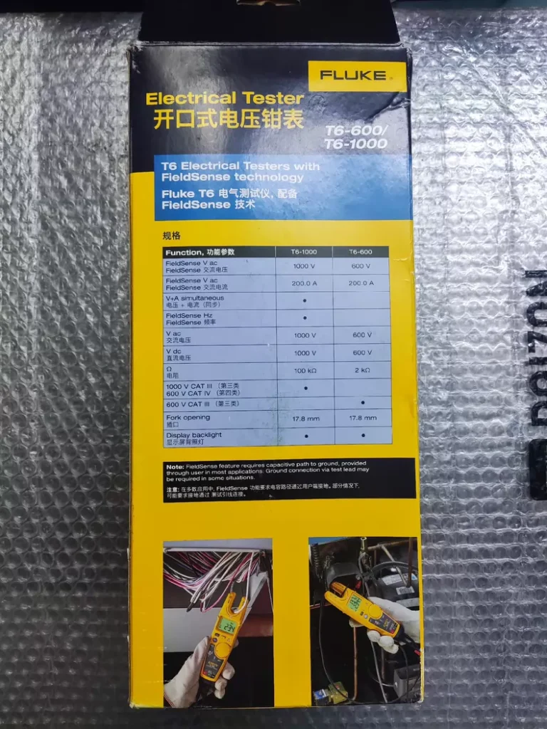 FLUKE T6-600 Electrical Tester thumbnail