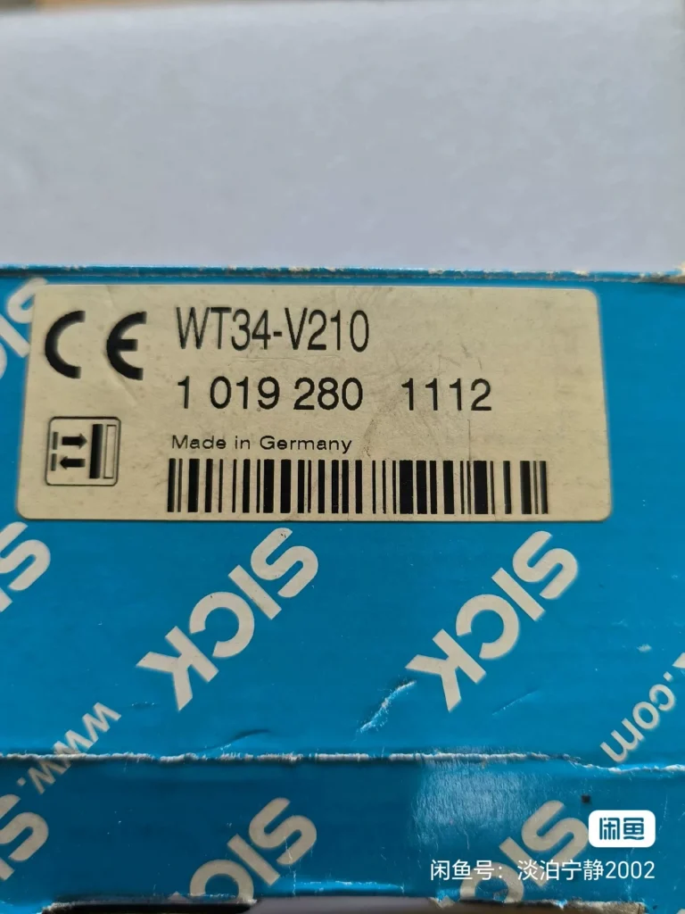 SICK WT34-V210 Sensor thumbnail