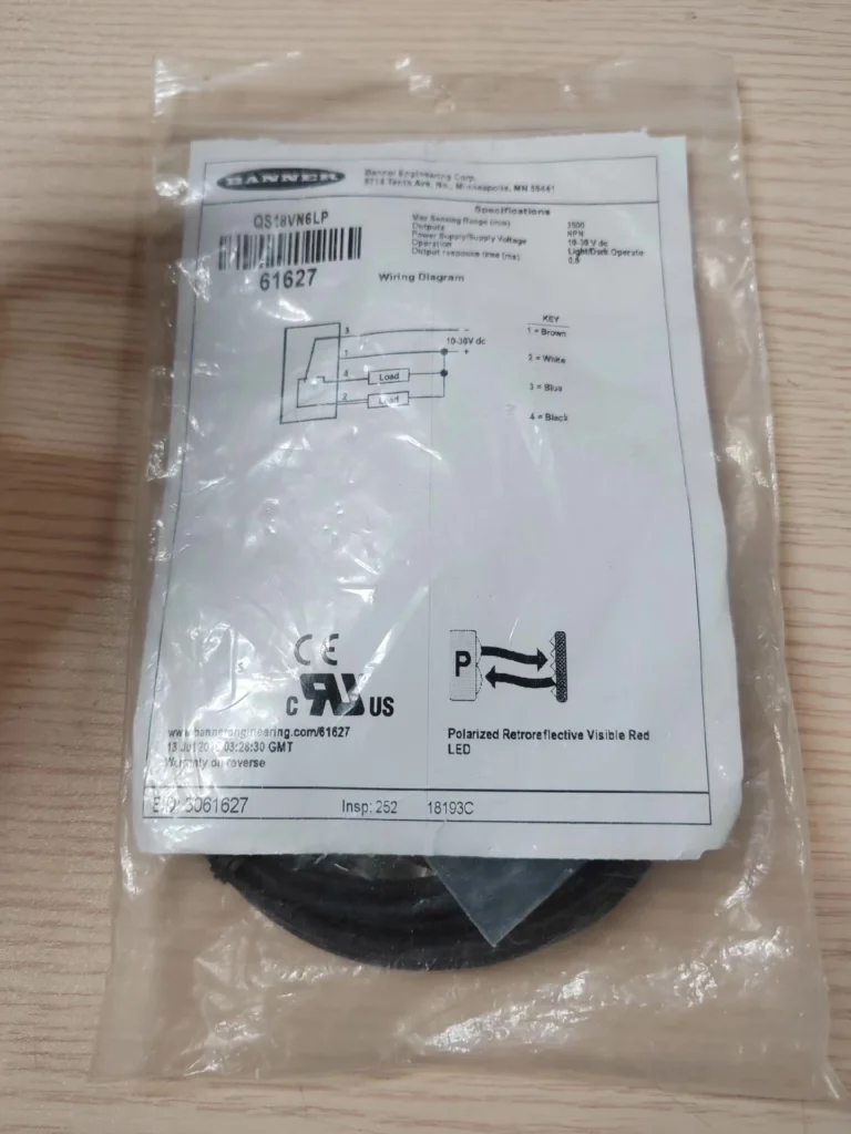 Banner QS18VN6LP Photoelectric Sensor thumbnail