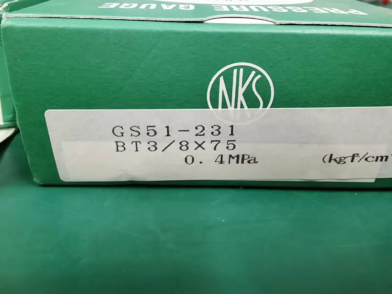 NAGANO GS51-231 Pressure Gauge thumbnail