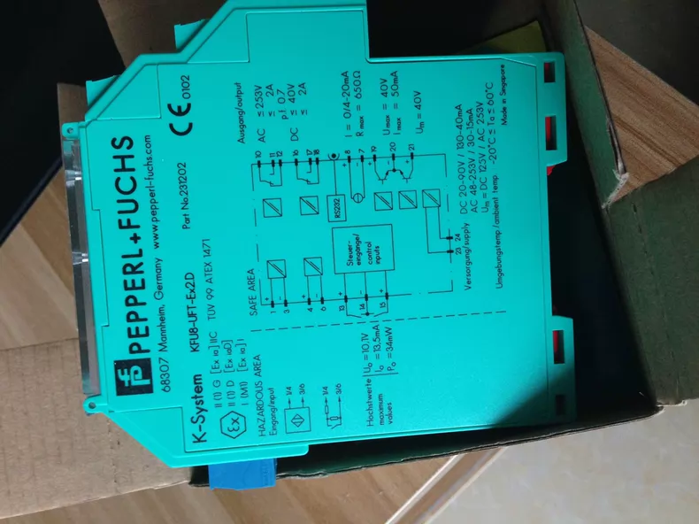 Pepperl+Fuchs KFU8-UFT-EX2.D,KFU8-UFT-2.D Safety barrier
