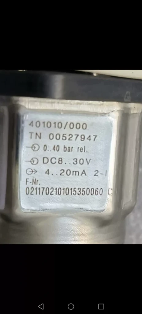 JUMO 401010/000 Pressure Sensor thumbnail